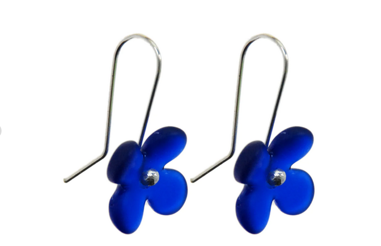 Hydrangea Flower Earrings