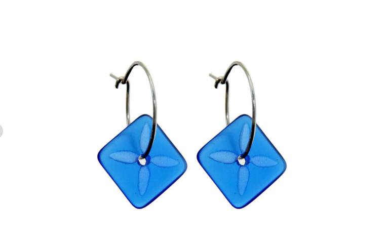 Square Tapa Earrings