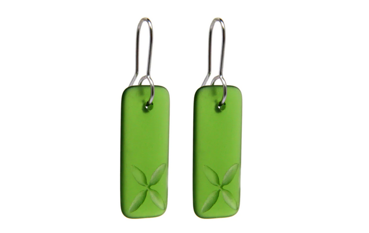 Drop Tapa Earrings