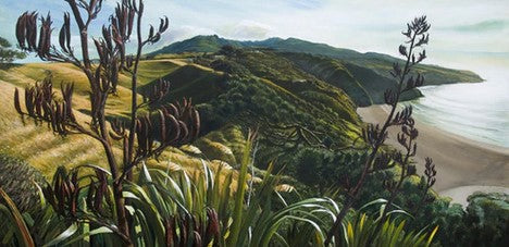 Karioi From Wainui Lookout - Framed Print