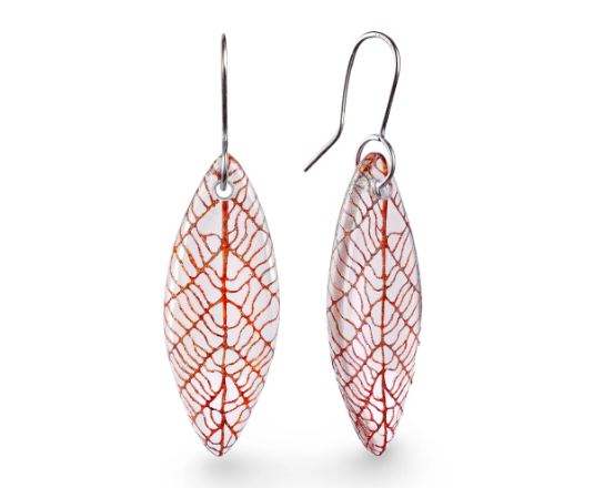 Leaf Skeleton Earrings