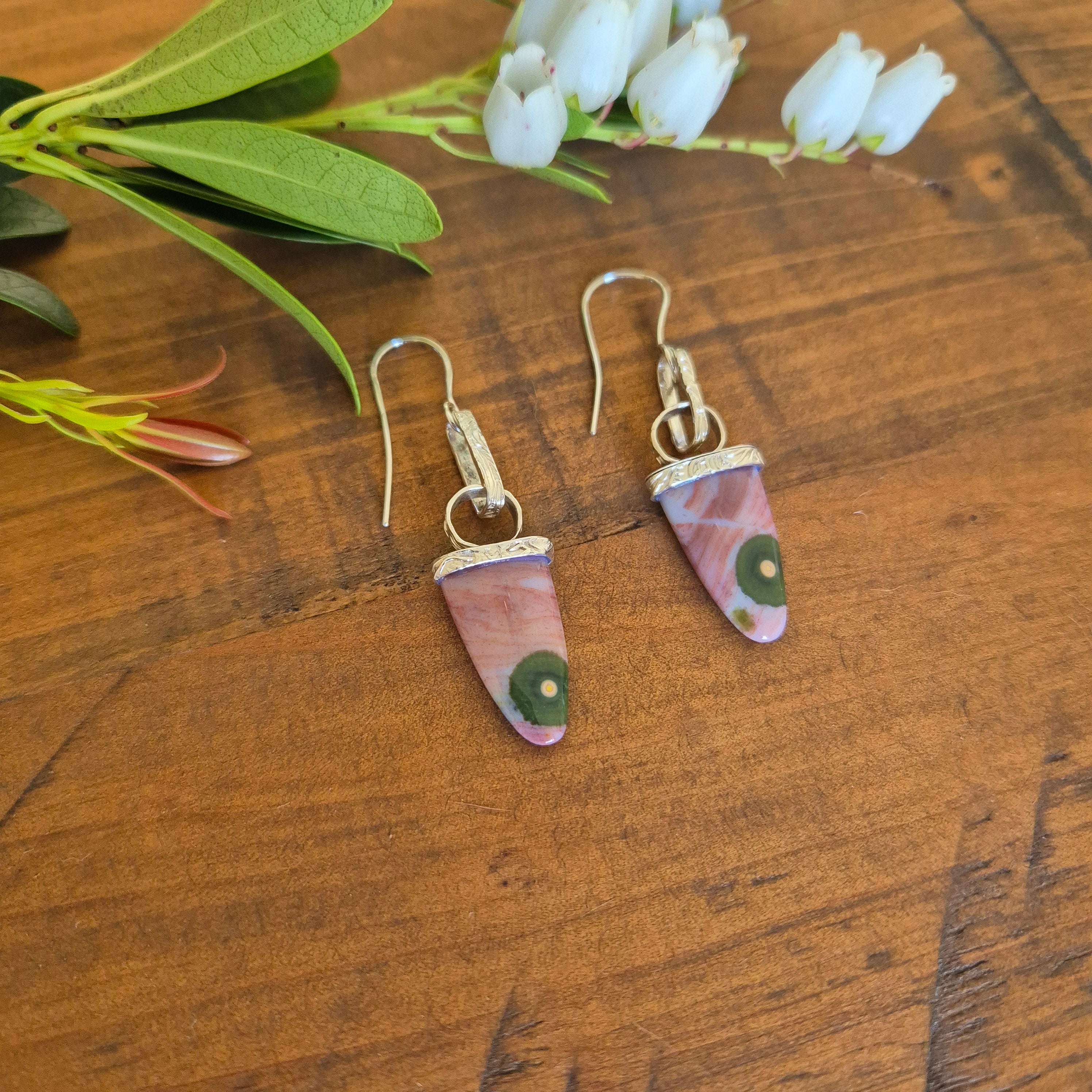 Ocean Jasper high quality Earrings