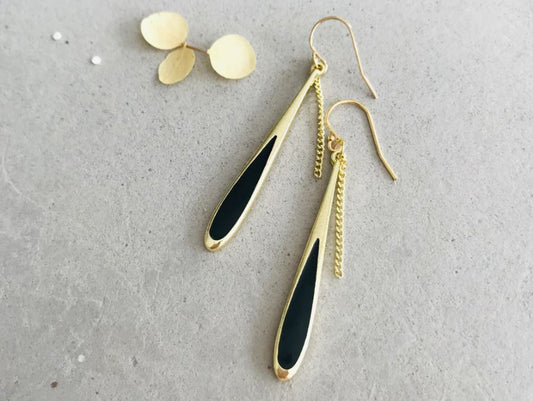 Piper Gold Drop Earrings