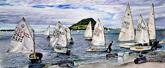 Sailing Dinghies, Mt. Manganui