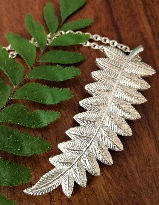 Silver Fern Pendant